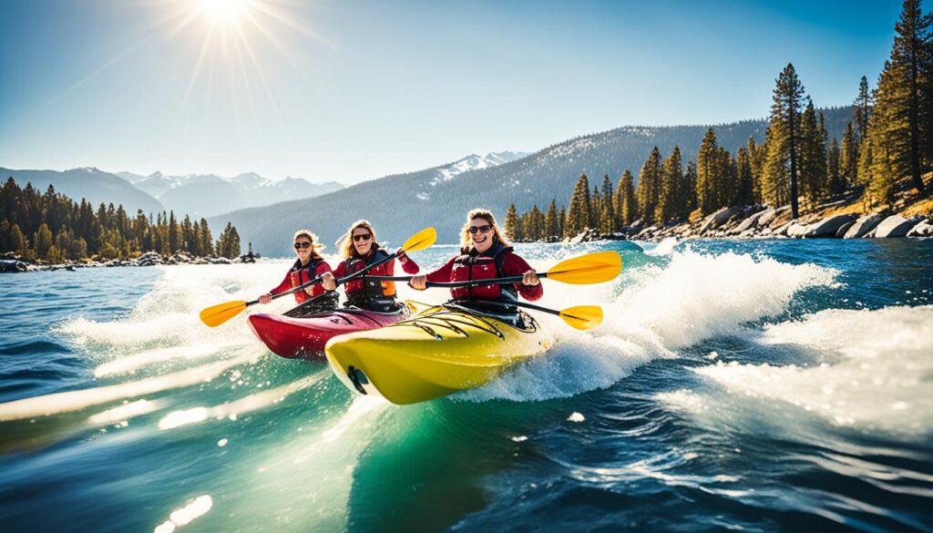 Water sports in Lake Tahoe Water sports in Lake Tahoe