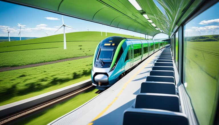What are the latest trends in sustainable and train travel within the USA?