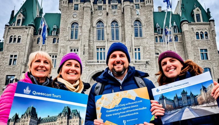 What can visitors explore at the Parliament Building in Quebec City?