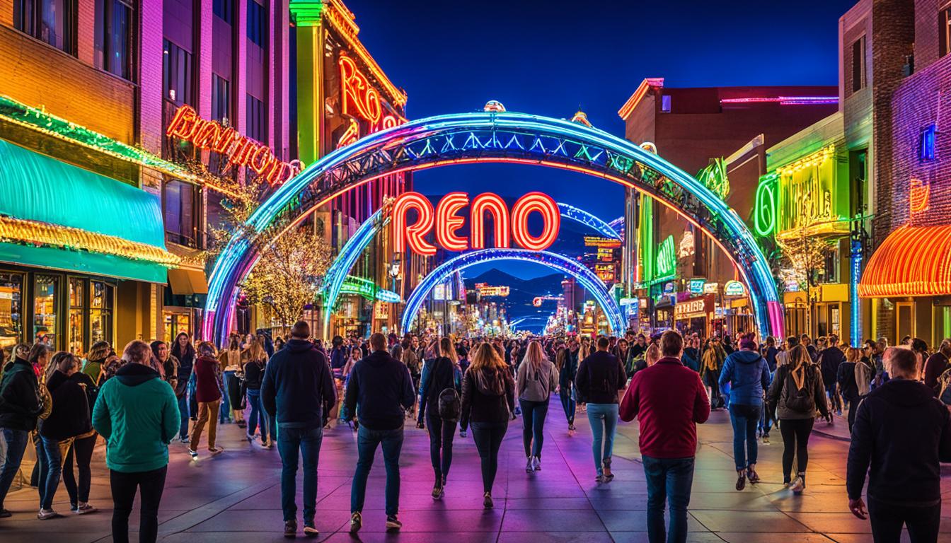 Where can visitors enjoy nightlife in Reno?