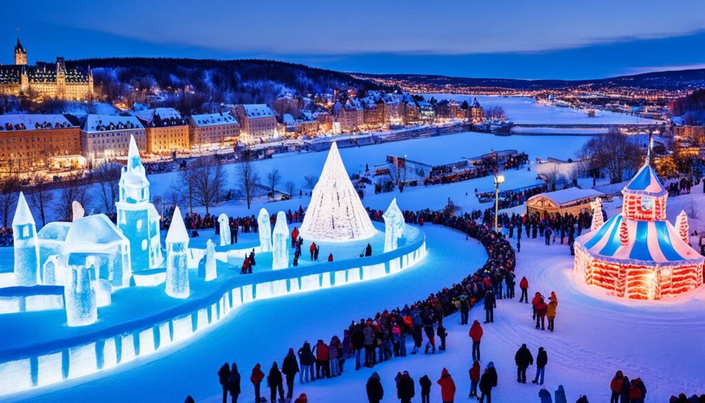 Winter Carnival in Quebec City Winter Carnival in Quebec City