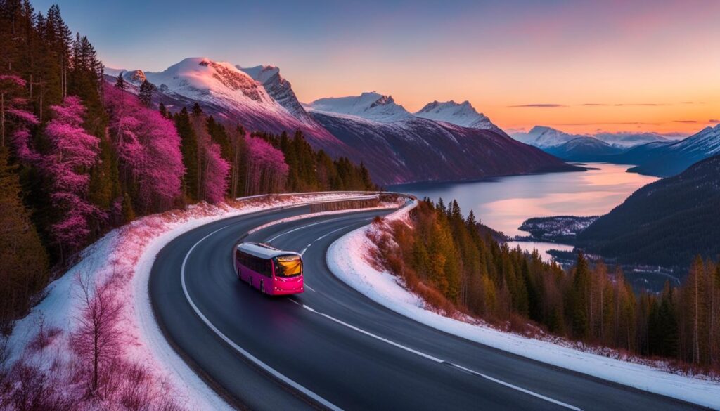 bus travel in Norway bus travel in Norway