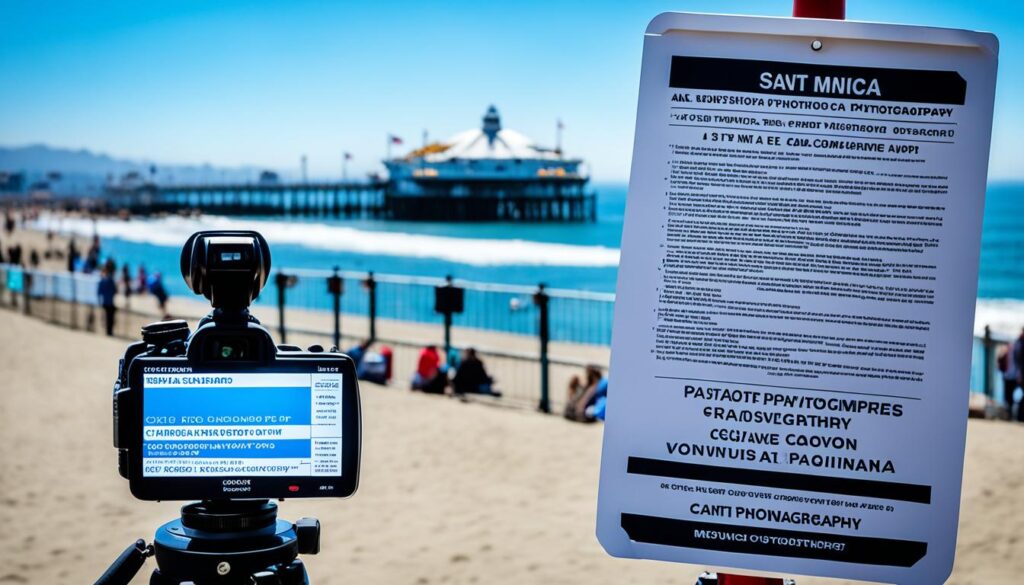 camera regulations Santa Monica Pier camera regulations Santa Monica Pier