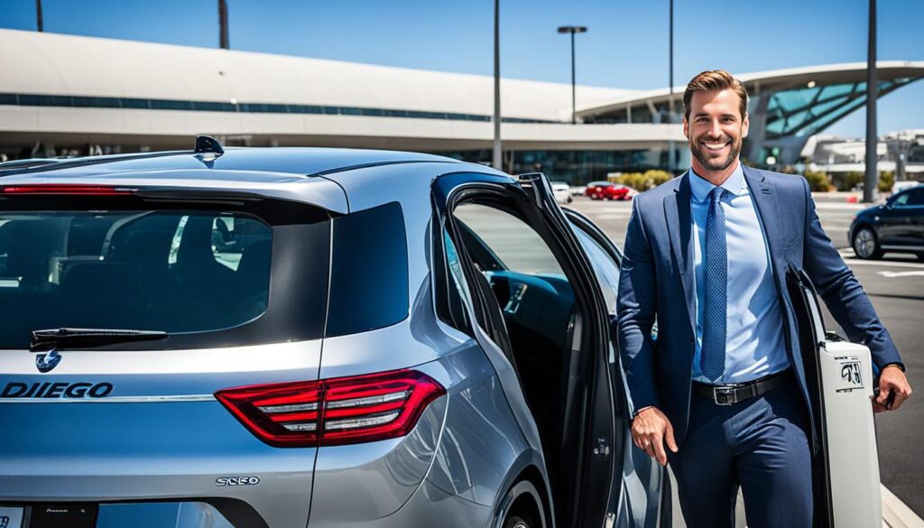 convenient transportation to San Diego airport convenient transportation to San Diego airport