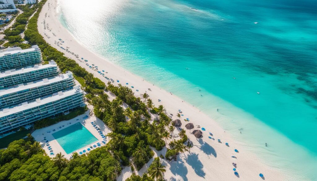 crystal-clear waters in Cancun crystal-clear waters in Cancun