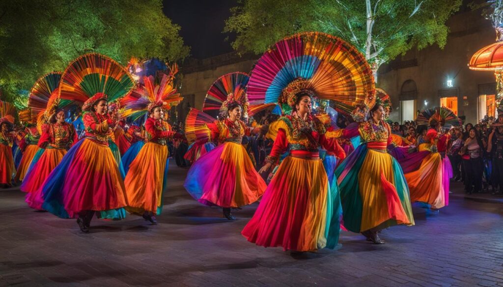 cultural events in Mexico City at night cultural events in Mexico City at night