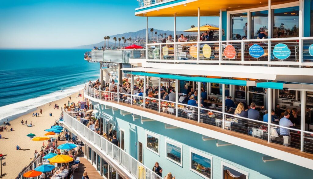 dining options at Santa Monica Pier dining options at Santa Monica Pier