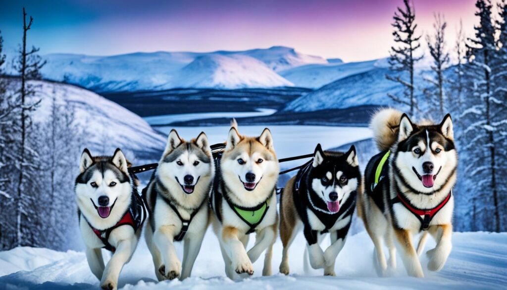 dog sledding experience in Tromsø dog sledding experience in Tromsø