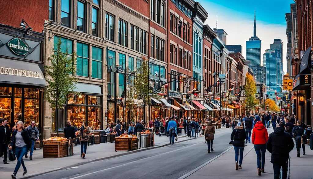 downtown Toronto shopping downtown Toronto shopping