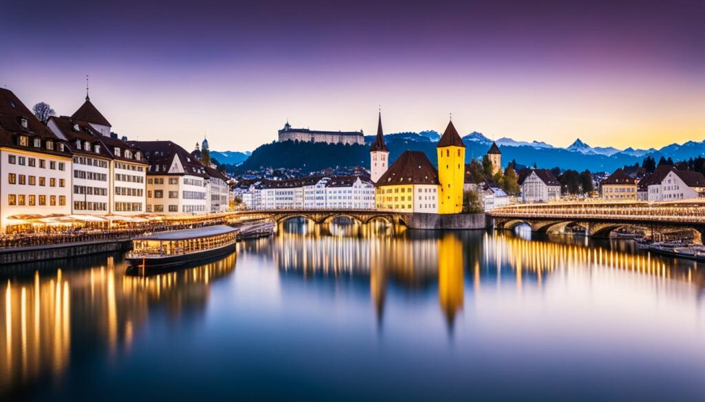 exploring Lucerne after dark exploring Lucerne after dark