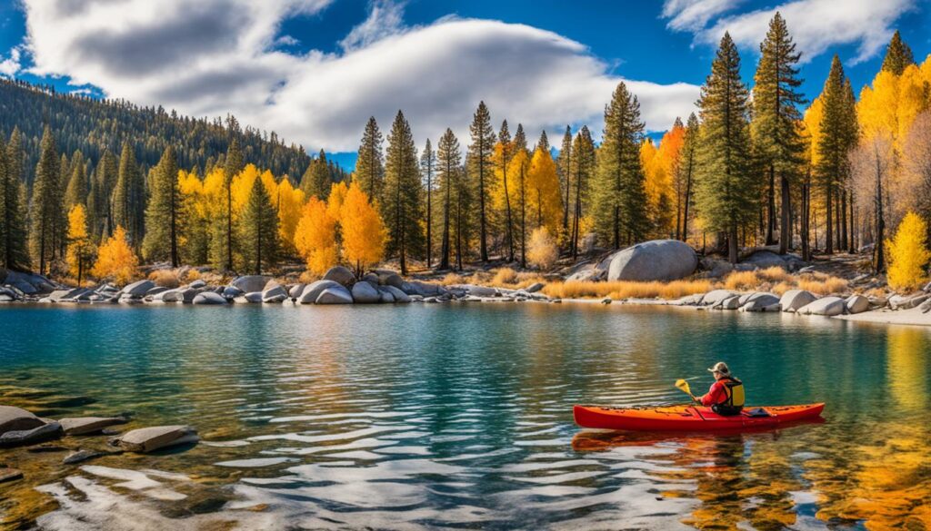 fall in Lake Tahoe fall in Lake Tahoe