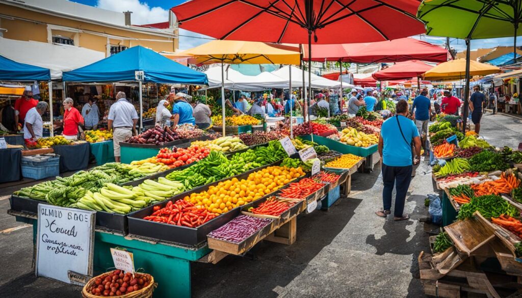 food markets in Bridgetown food markets in Bridgetown