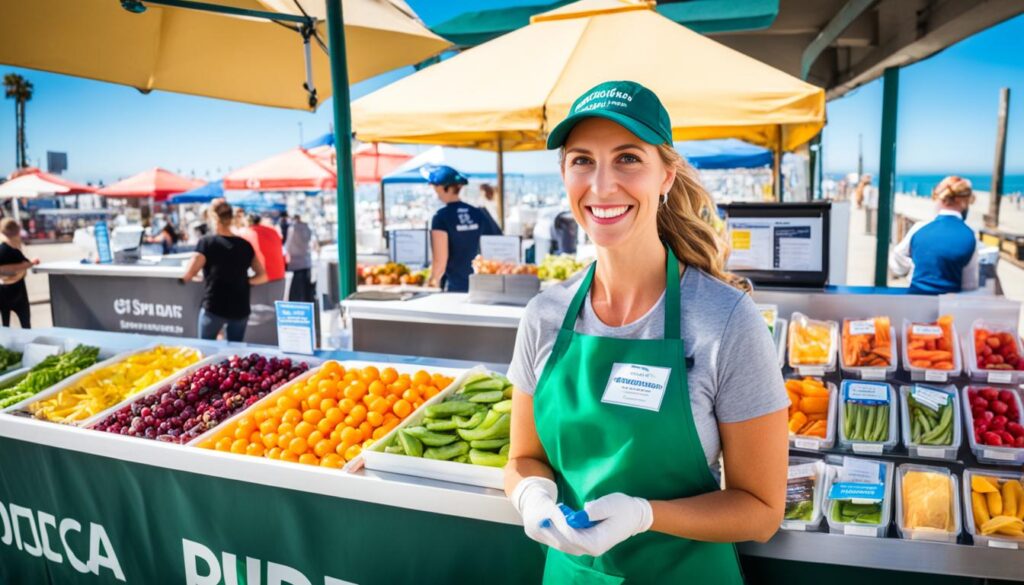 food safety Santa Monica Pier food safety Santa Monica Pier