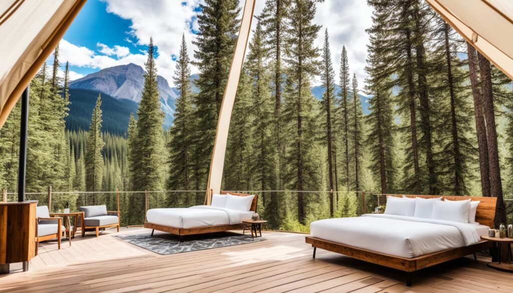 glamping near Banff glamping near Banff