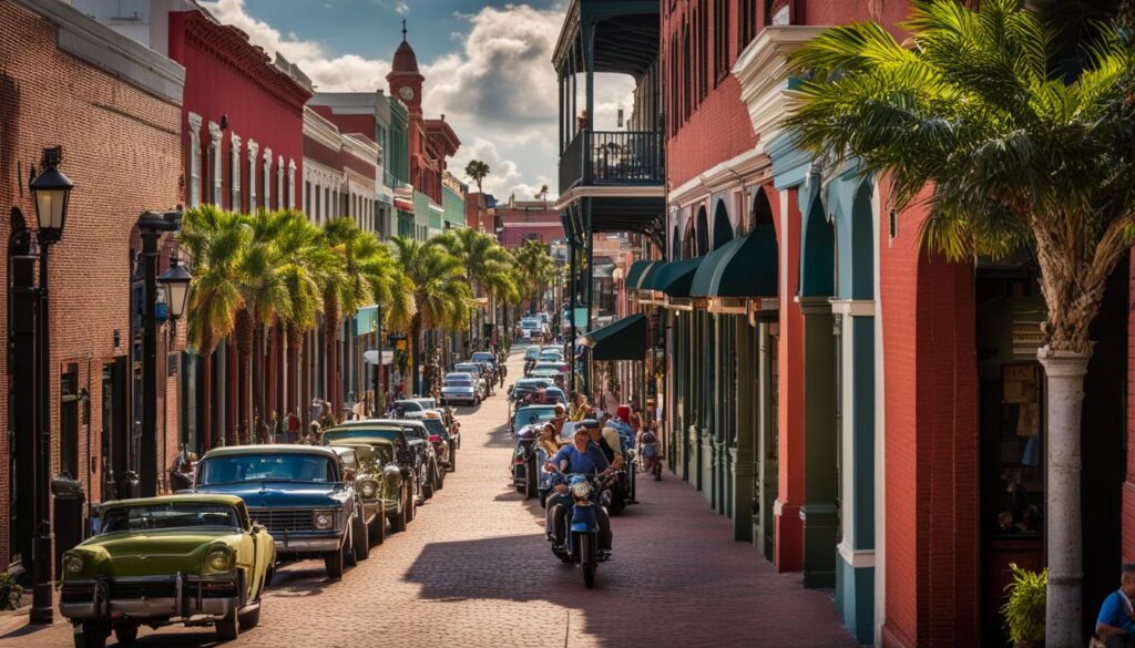 historic walking tour in Ybor City historic walking tour in Ybor City