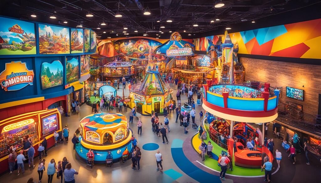 indoor activities at Adventure City Theme Park indoor activities at Adventure City Theme Park