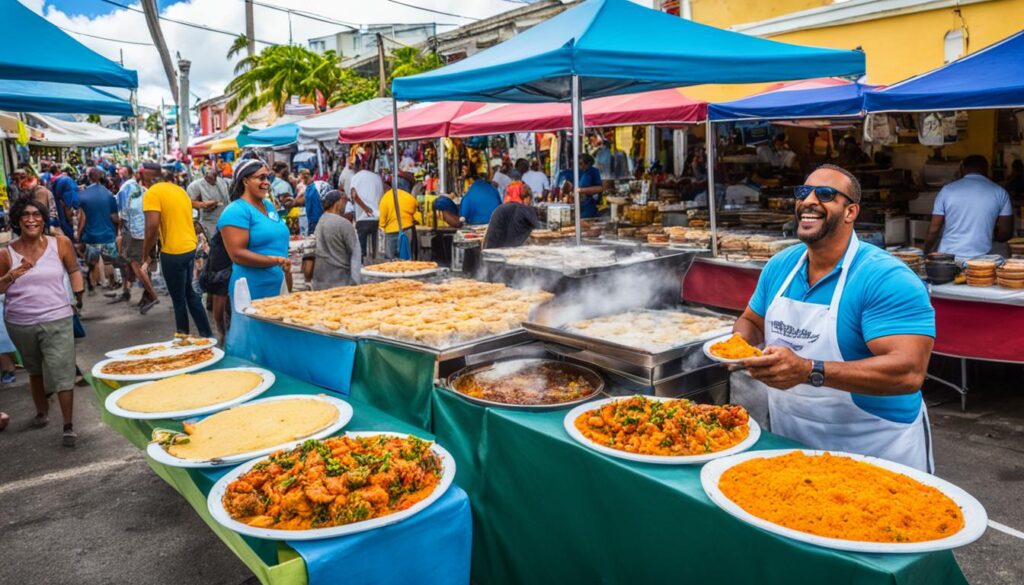 local cuisine in Bridgetown local cuisine in Bridgetown