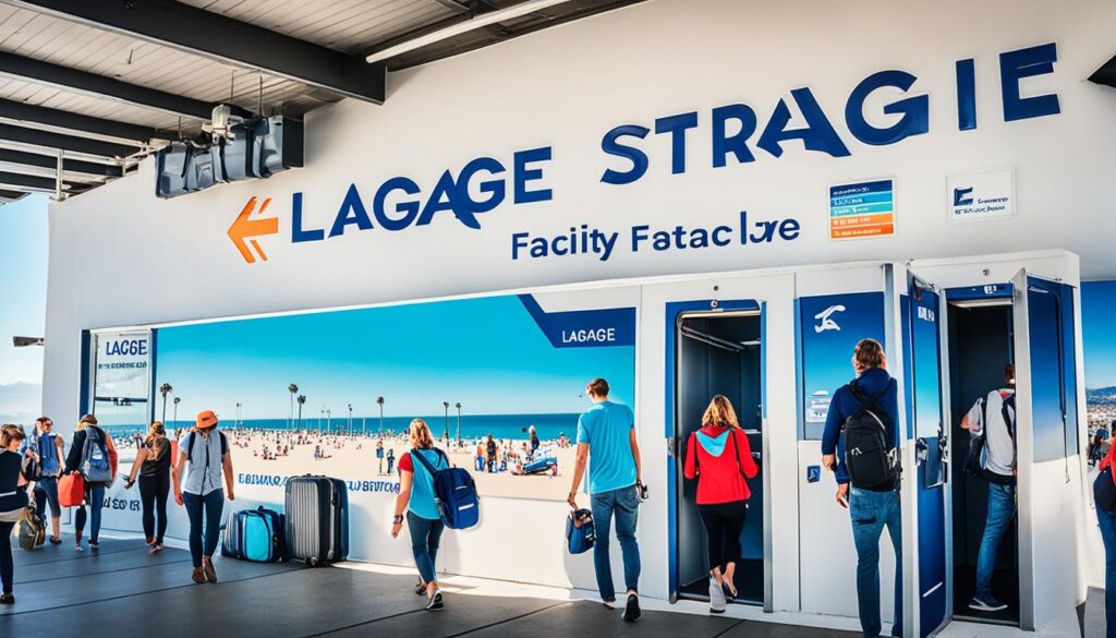 luggage storage Santa Monica Pier luggage storage Santa Monica Pier