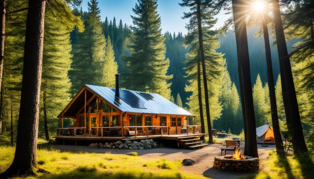 off-grid cabins and glamping retreats in the US off-grid cabins and glamping retreats in the US