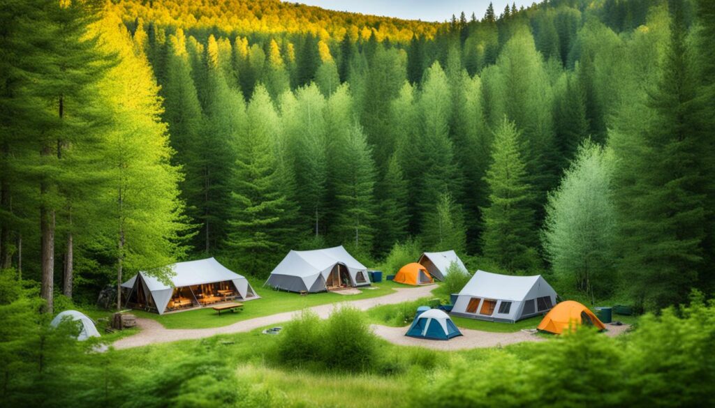 off-grid cabins and glamping retreats in the US off-grid cabins and glamping retreats in the US