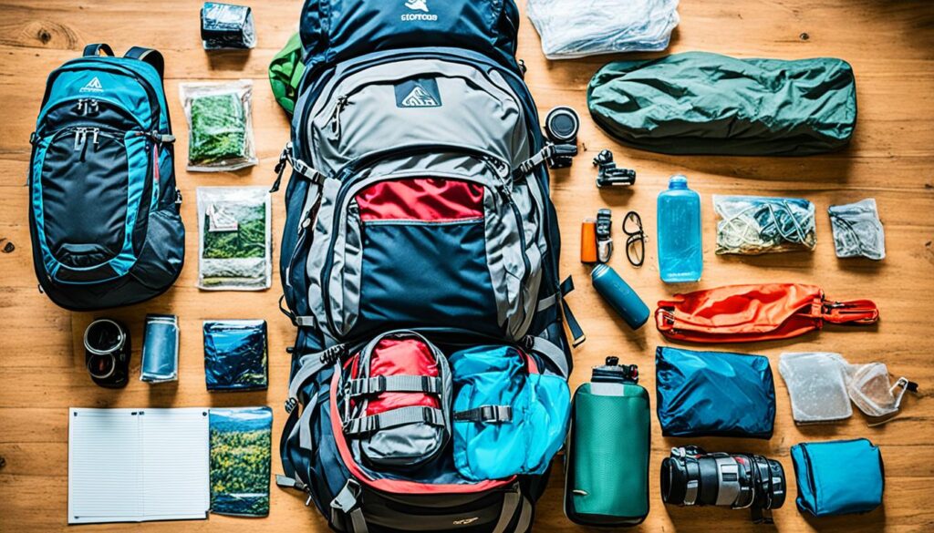 preparing for a camping trip preparing for a camping trip
