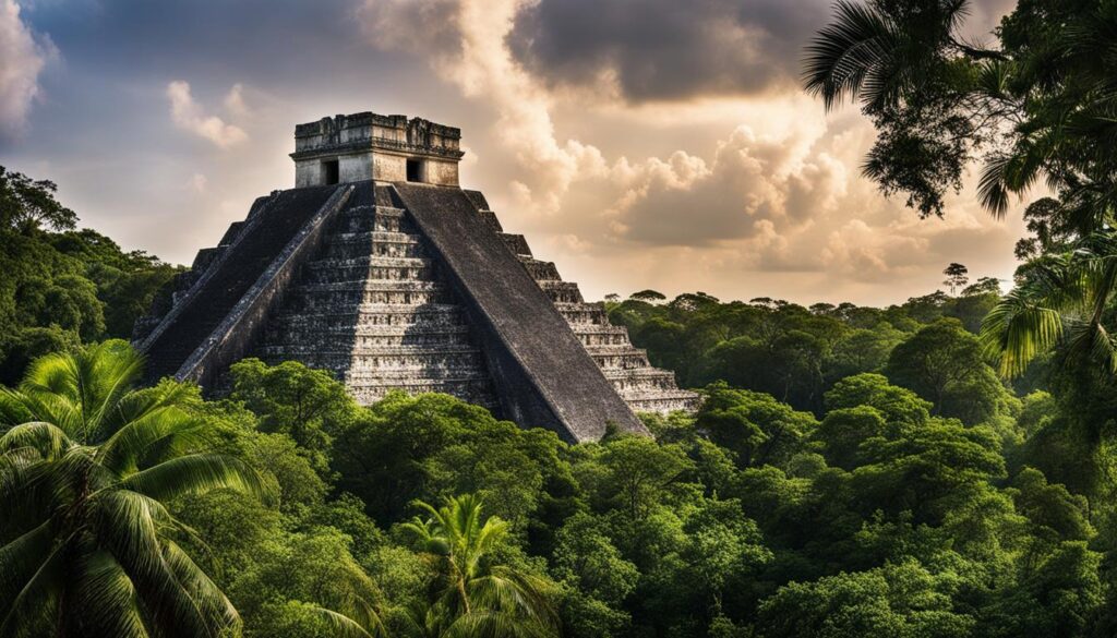 remote Mayan ruins from Cancun remote Mayan ruins from Cancun