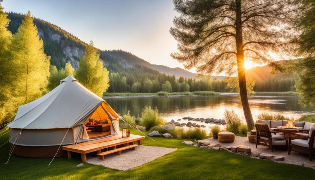 riverside glamping retreats riverside glamping retreats