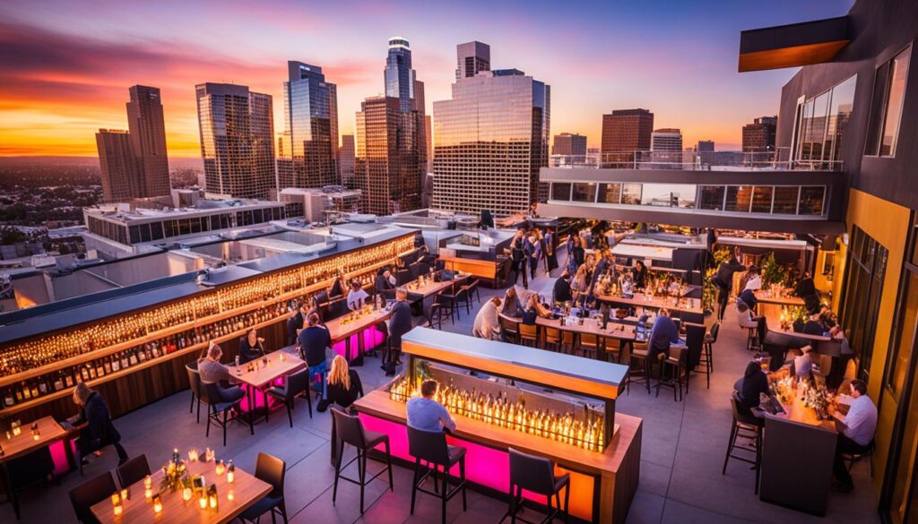 rooftop bar in Los Angeles rooftop bar in Los Angeles