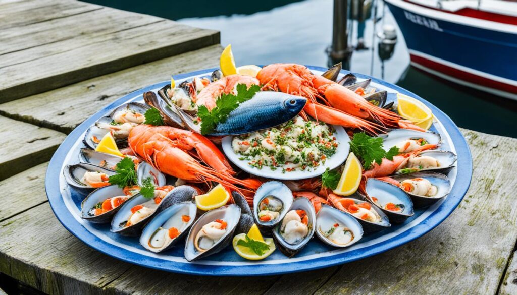 seafood dishes in Bergen seafood dishes in Bergen