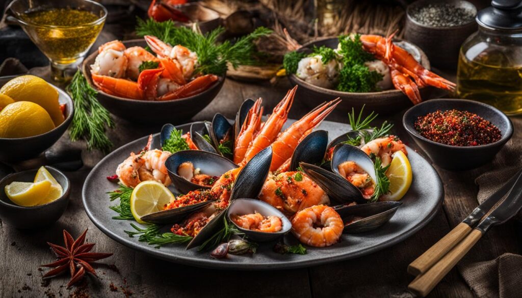 seafood dishes in Bergen seafood dishes in Bergen
