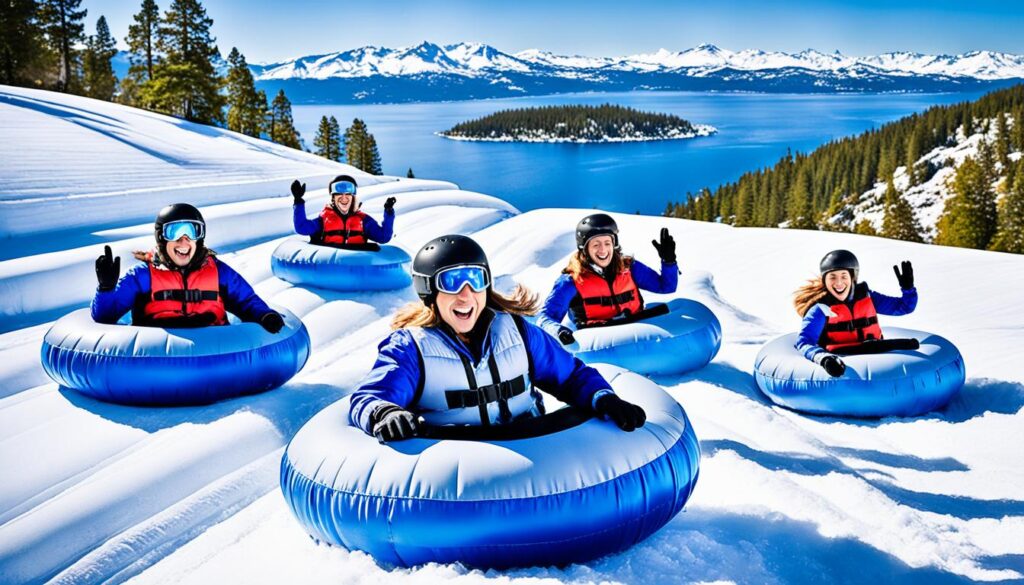 snow tubing Lake Tahoe snow tubing Lake Tahoe