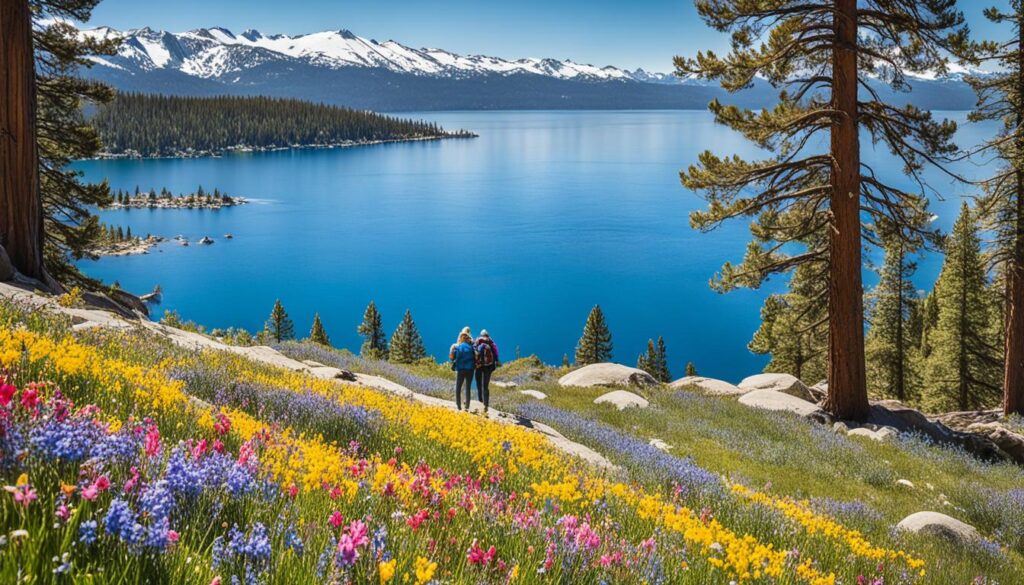 spring in Lake Tahoe spring in Lake Tahoe