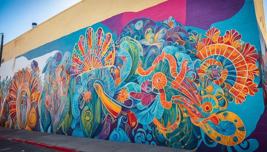 street art in Mission District street art in Mission District