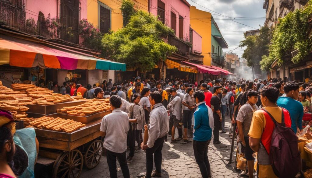 street food in Mexico City street food in Mexico City