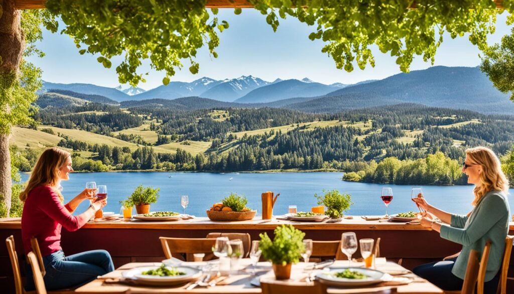 sustainable vegan dining locations with picturesque settings sustainable vegan dining locations with picturesque settings