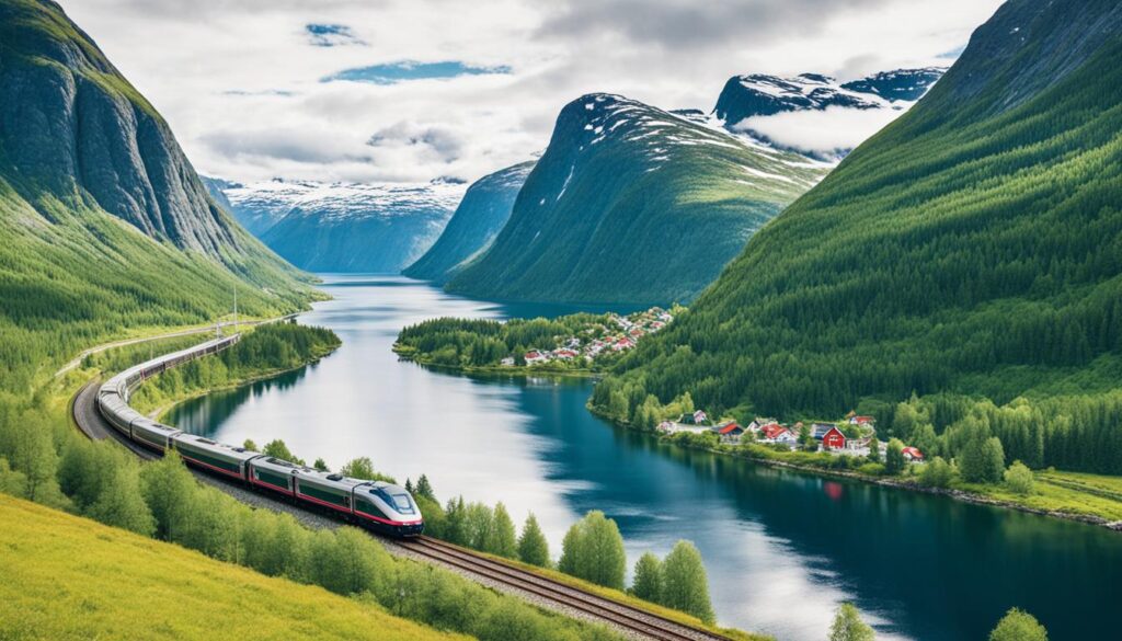 train travel in Norway train travel in Norway
