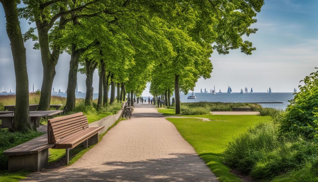 walking route to Den Permanente Aarhus walking route to Den Permanente Aarhus