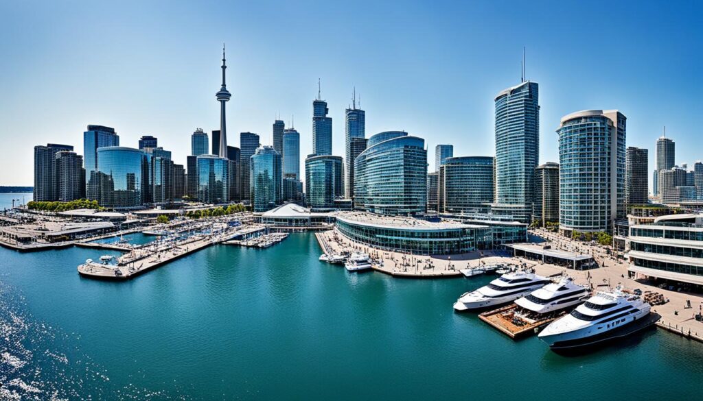 waterfront shopping in Toronto waterfront shopping in Toronto