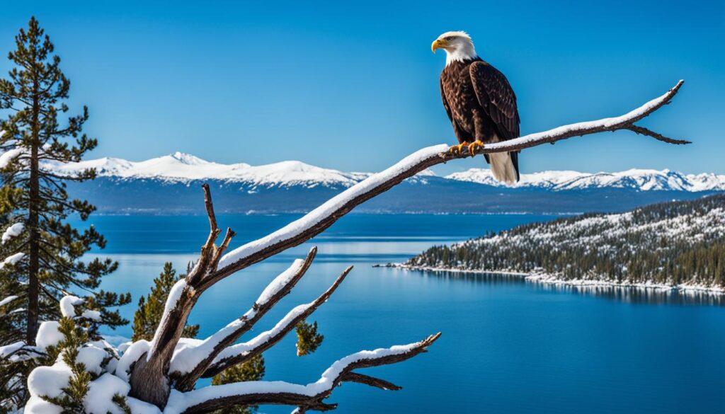 winter wildlife in Lake Tahoe winter wildlife in Lake Tahoe