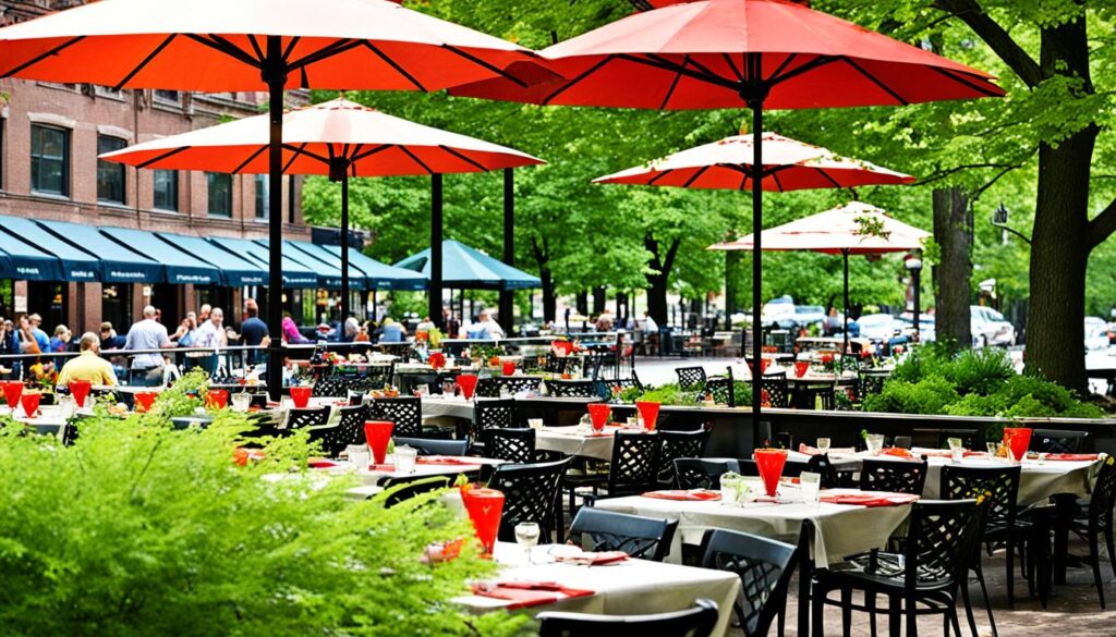 Albany outdoor dining Albany outdoor dining