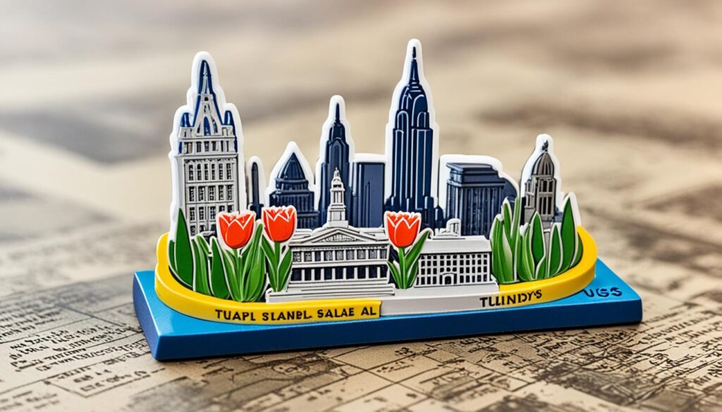Albany themed magnet Albany themed magnet
