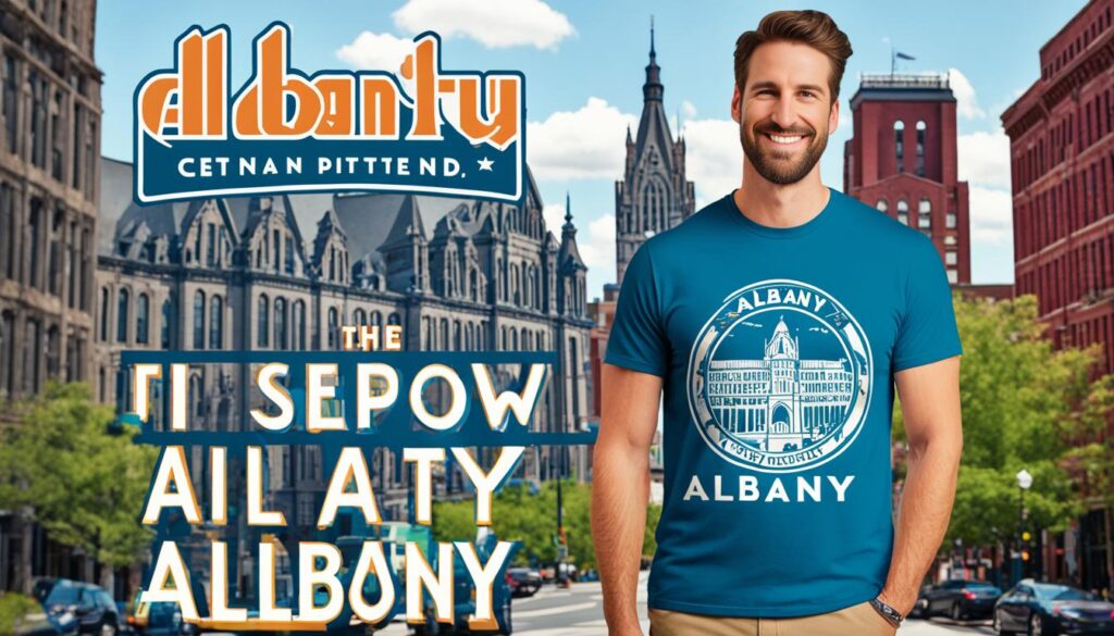Albany themed t-shirt Albany themed t-shirt