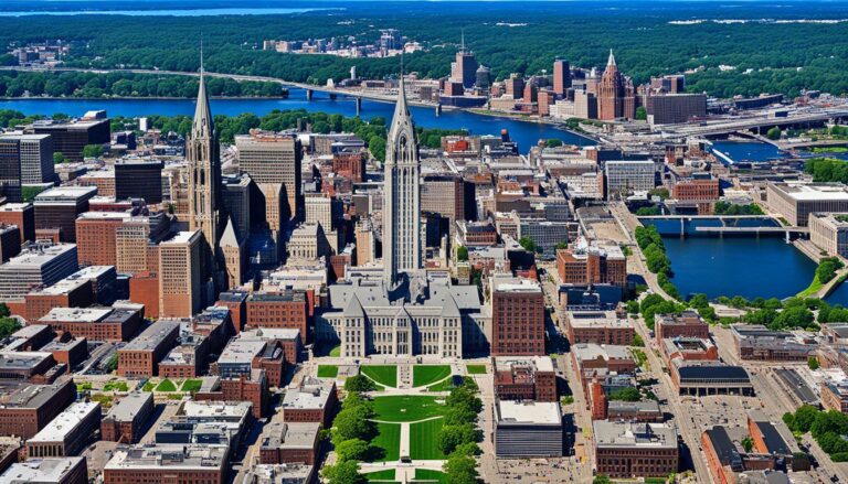 Are there any famous landmarks or historical buildings to visit in Albany?