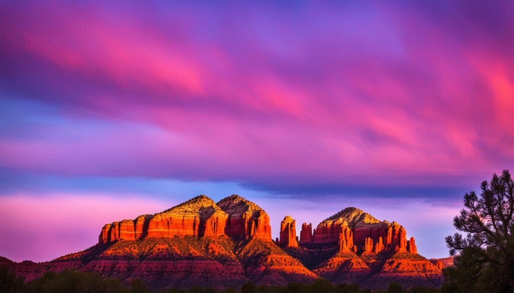 Beautiful Sunset in Sedona Beautiful Sunset in Sedona