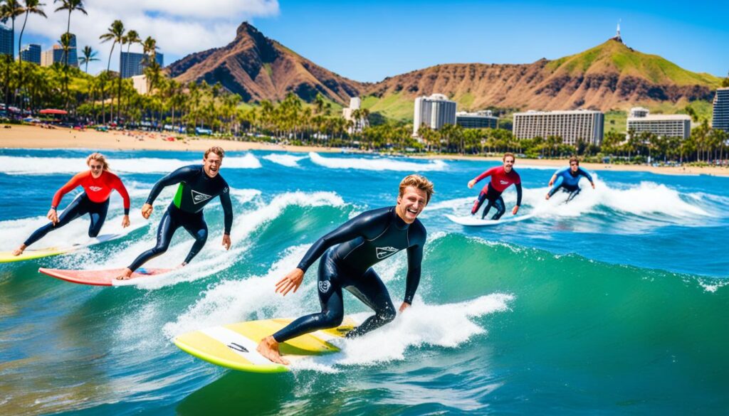 Beginner surf lessons in Honolulu Beginner surf lessons in Honolulu