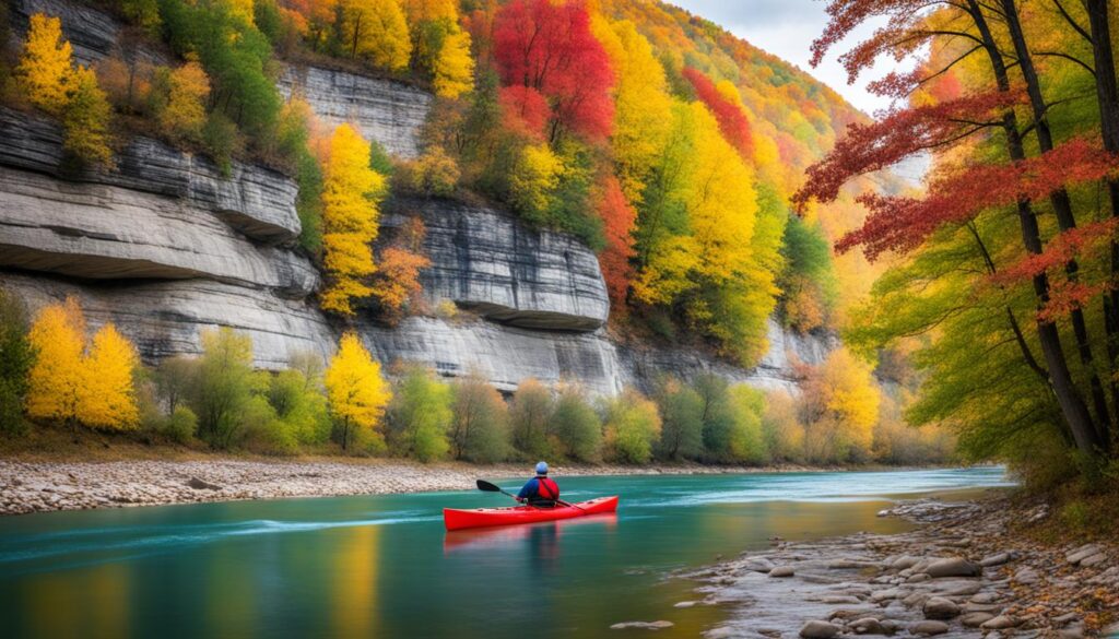 Best Time to Kayak on Buffalo River Best Time to Kayak on Buffalo River