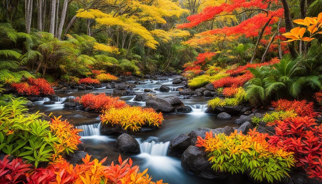 Big Island fall foliage Big Island fall foliage