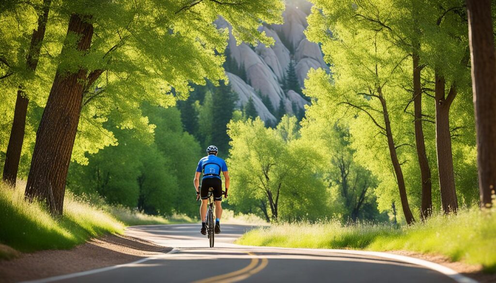 Boulder bike ride Boulder bike ride