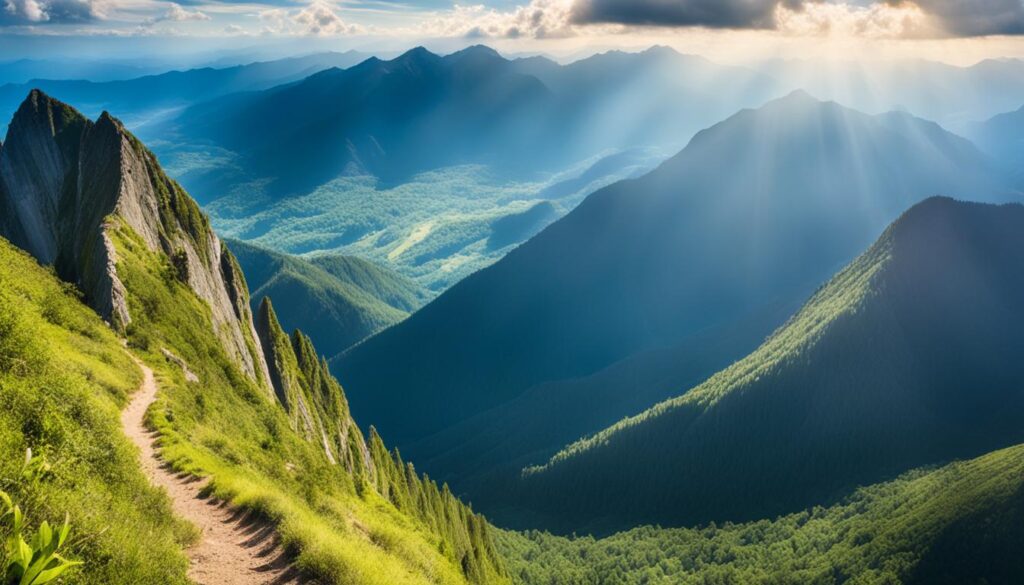 Challenging Terrain for Rewarding Views Challenging Terrain for Rewarding Views