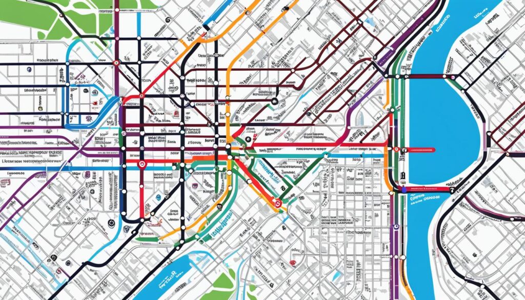 Chicago train routes Chicago train routes